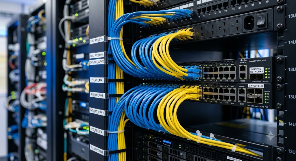 Infrastruktur Jaringan dan Kabel LAN