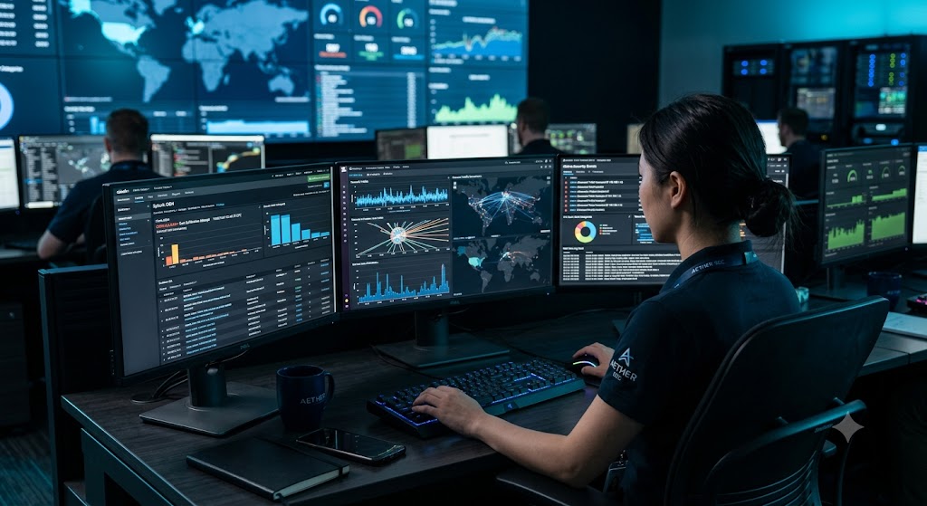 Dashboard Monitoring Keamanan IT